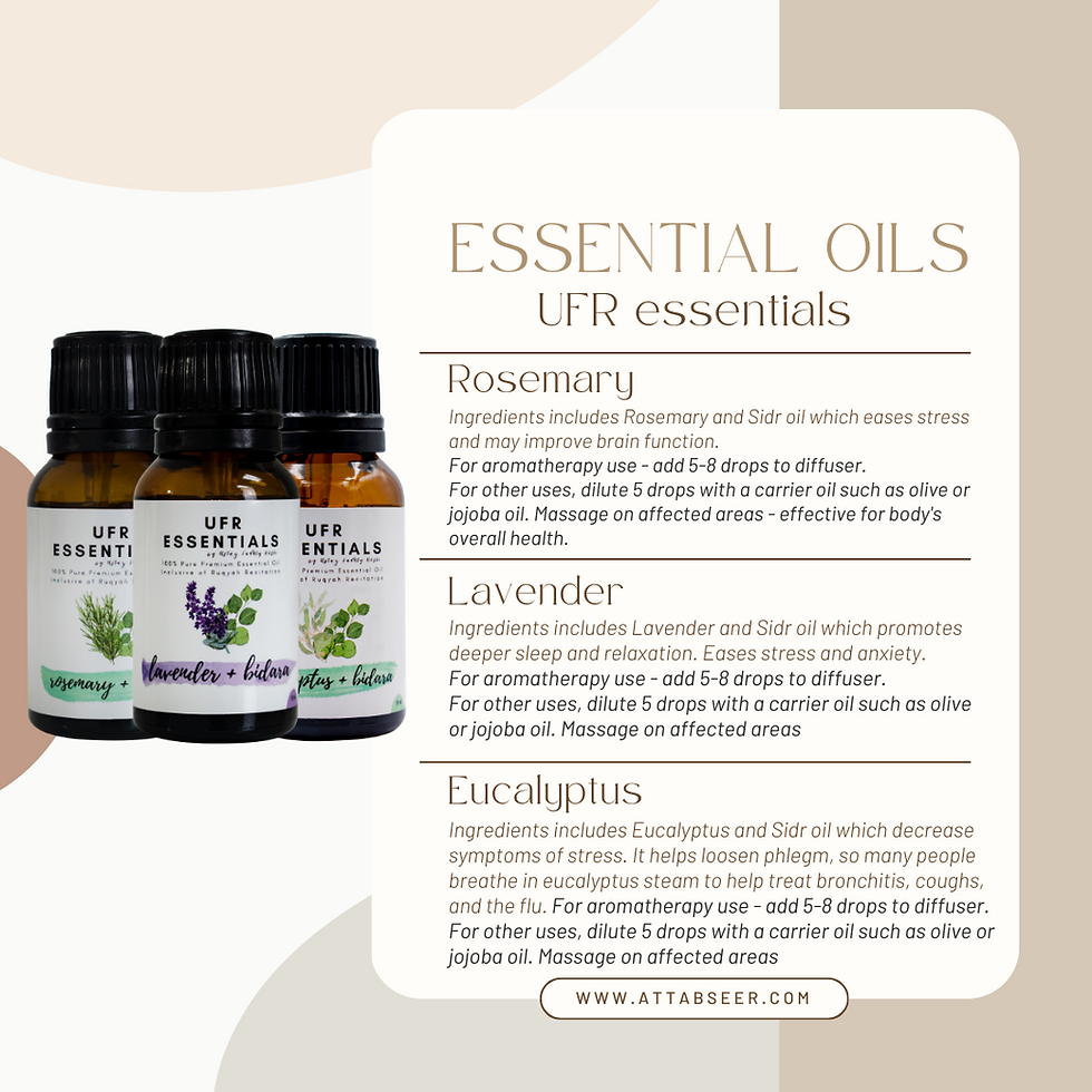 Thumbnail: UFR Essentials - Essential Oil + Bidara Ruqyah