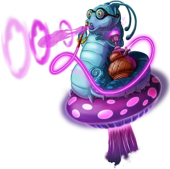 Caterpillar from Alice Goes to Wonderland