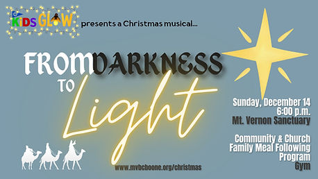 MV KiDS Christmas: From Darkness to Light