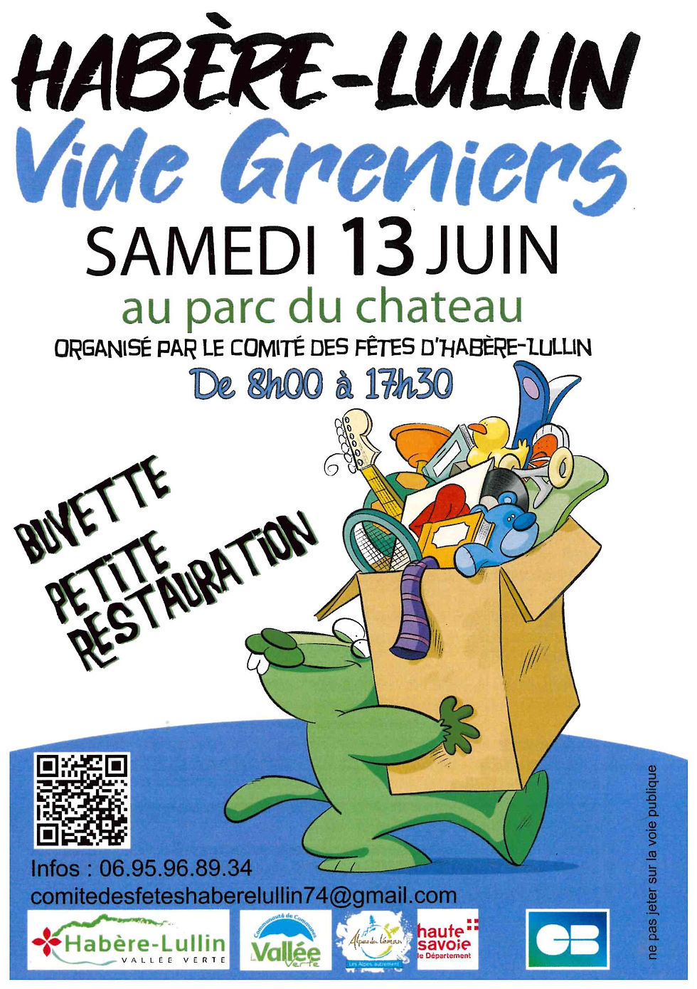 Vide Greniers HABÈRE-LULLIN Samedi 13 Juin