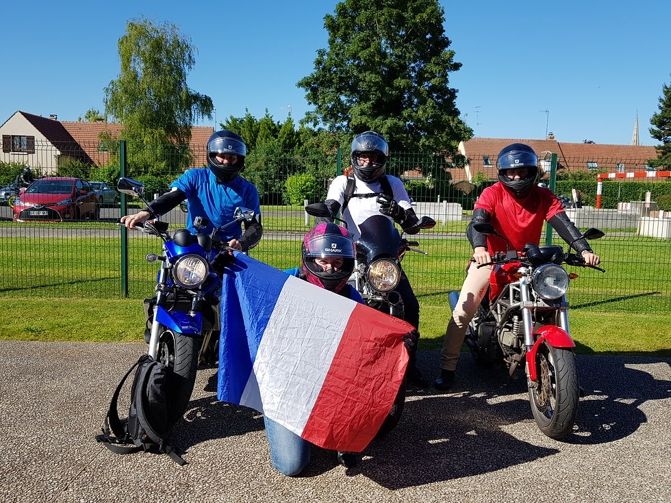 Photo équipe Chasse au Trésor MOTO