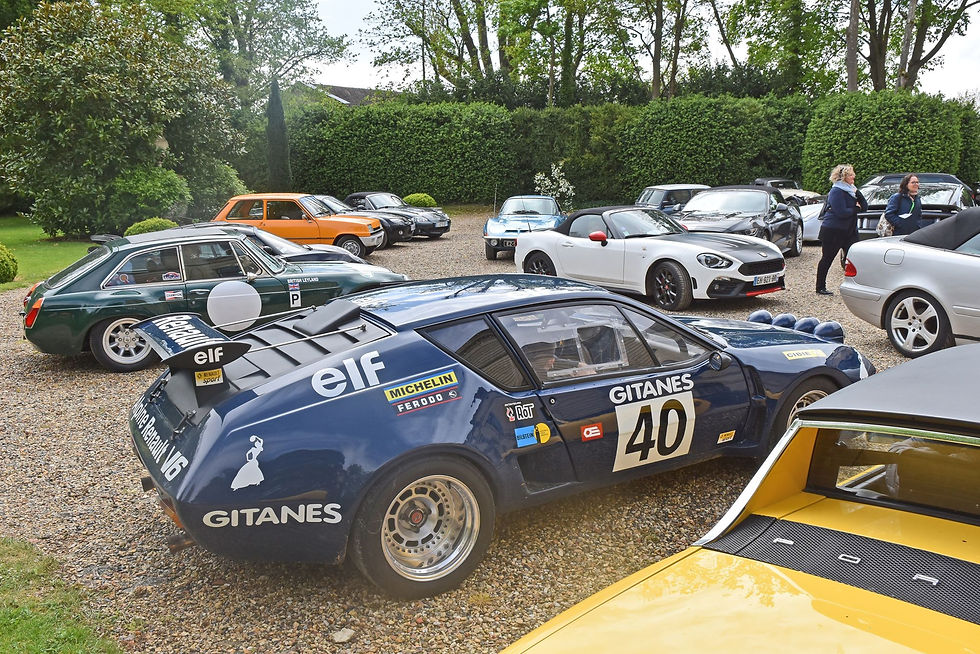 Exposition voiture rallye ancienne