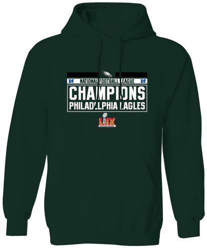 Philadelphia Eagles Super Bowl LIX NFL Champions Crewneck