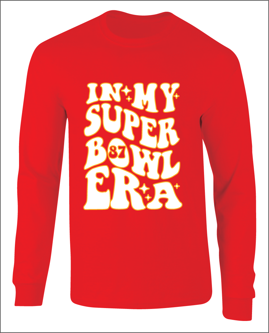 Thumbnail: Chiefs Taylor Swift Travis Kelce In My Super Bowl Era Swiftie Sweatshirt T-Shirt