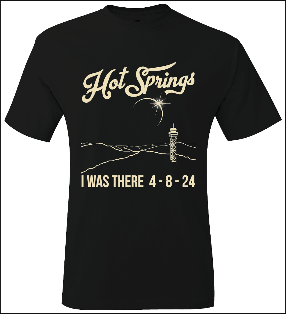 Thumbnail: Hot Springs Arkansas 2024 Solar Eclipse I Was There T-Shirt