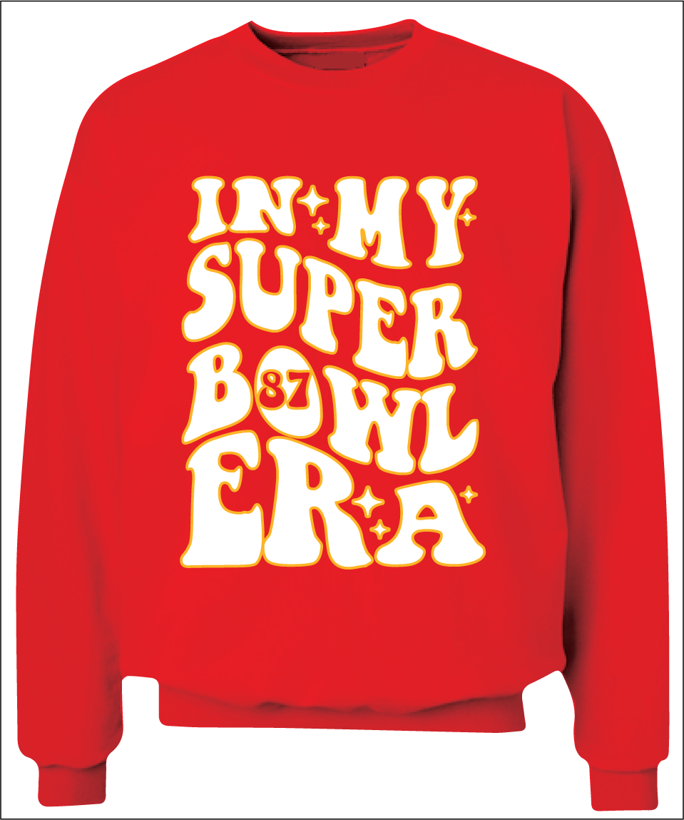 Thumbnail: Chiefs Taylor Swift Travis Kelce In My Super Bowl Era Swiftie Sweatshirt T-Shirt