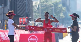 'This is my first big victory in such a major race' - Nicholas Seoposengwe arrives