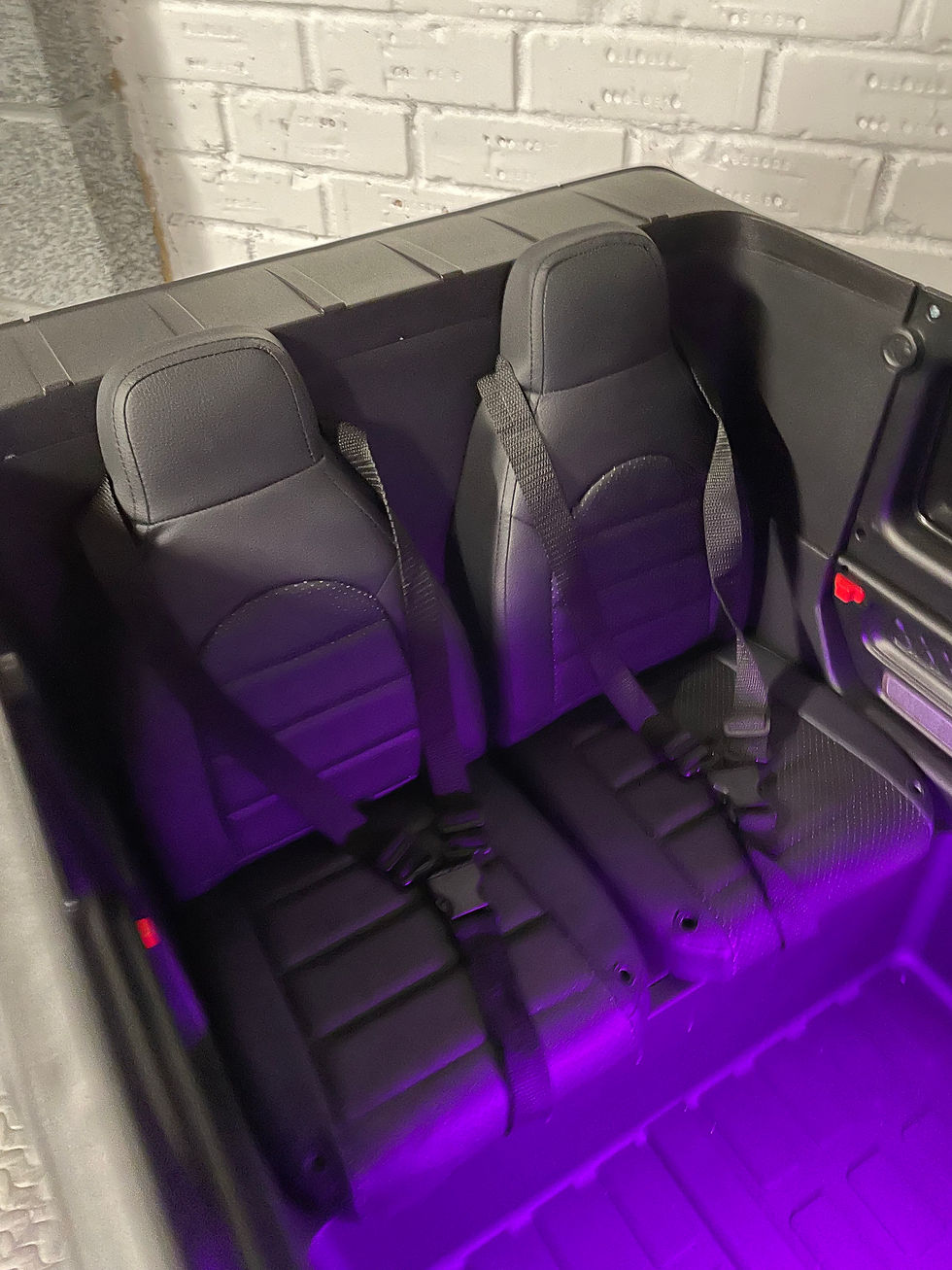Thumbnail: Mercedes G63 AMG 2 Seater Matt Black- 24V Electric Ride On