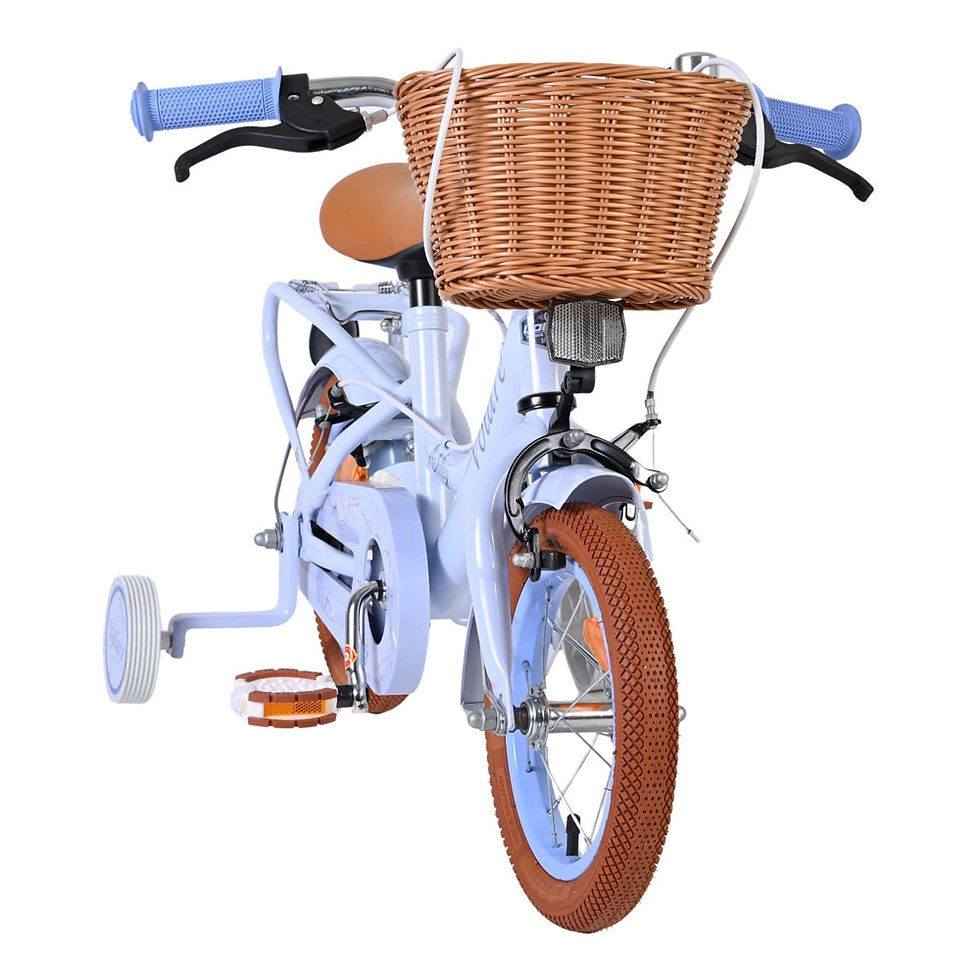Thumbnail: VOLARE Ashley Blue Pastel 12-Inch Girls Children's Bike (51239)