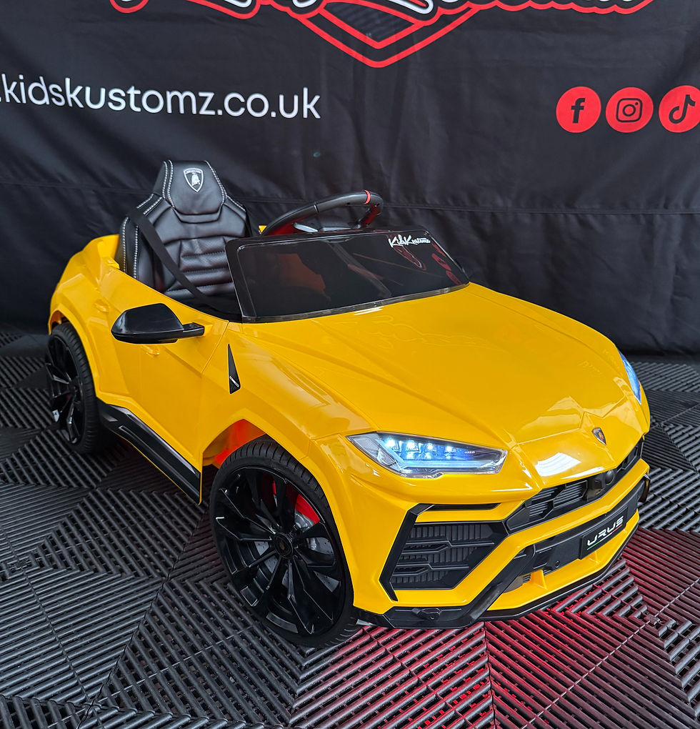 Thumbnail: Lamborghini Urus Yellow- 12V Electric Ride On