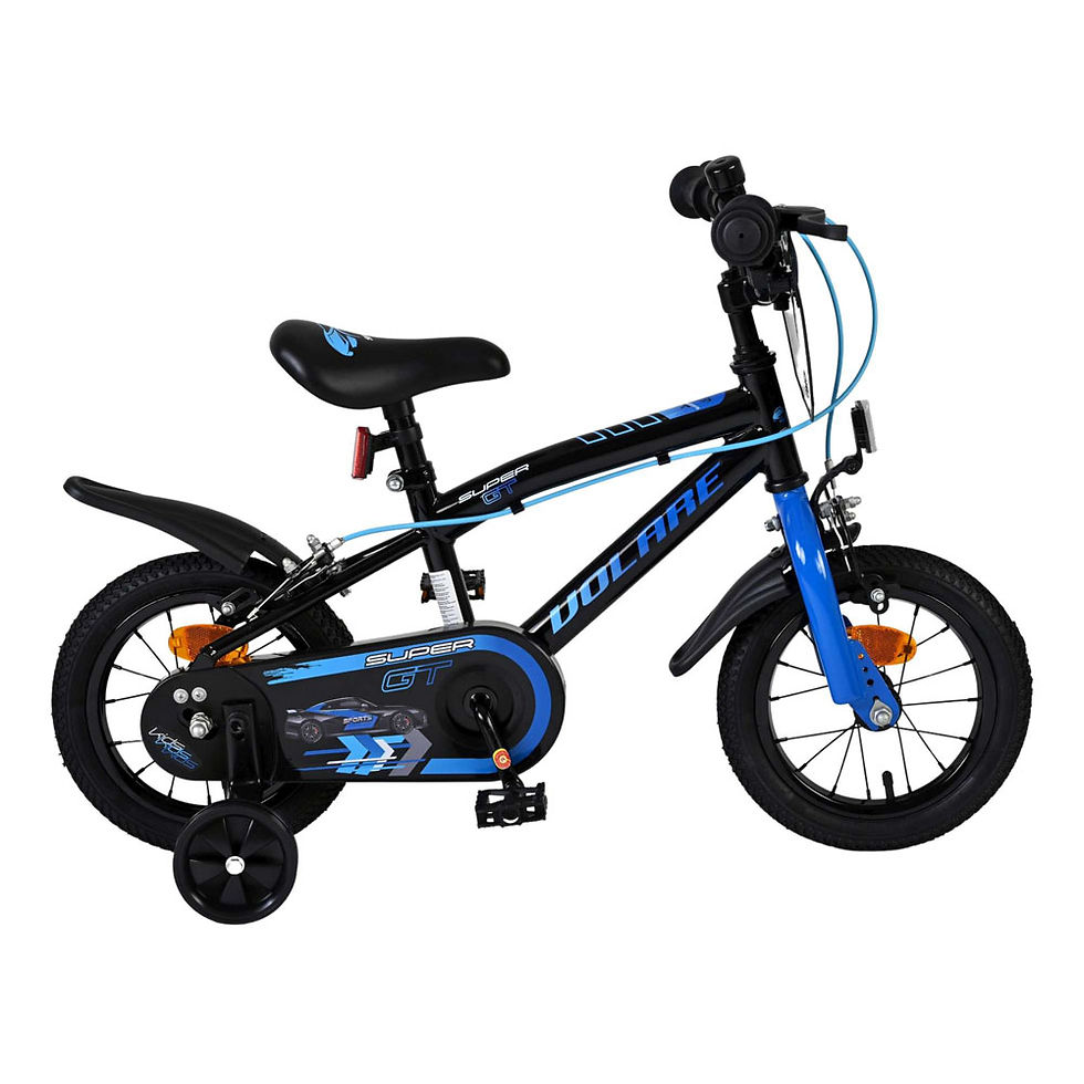 Thumbnail: VOLARE Super GT Blue 12-Inch Boys Children's Bike (51278)