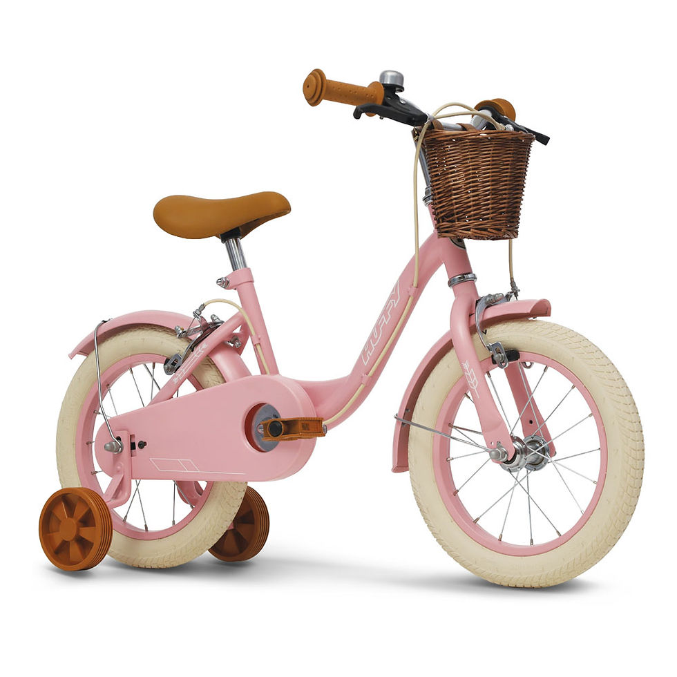 Thumbnail: HUFFY Vintage 14-inch Single Speed Pink Children's Bike (24275W)