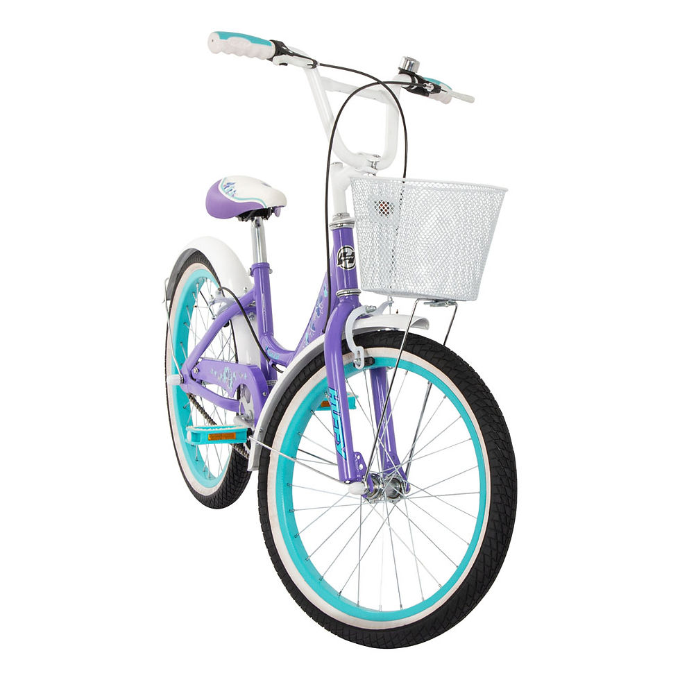 Thumbnail: HUFFY Girly Girl 20-inch Single Speed Purple Children's Bike (23295W)