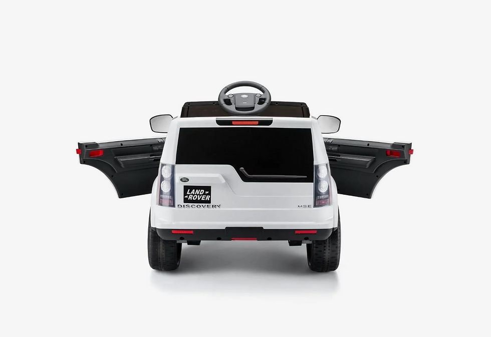 Thumbnail: Land Rover Discovery White- 12V Electric Ride On