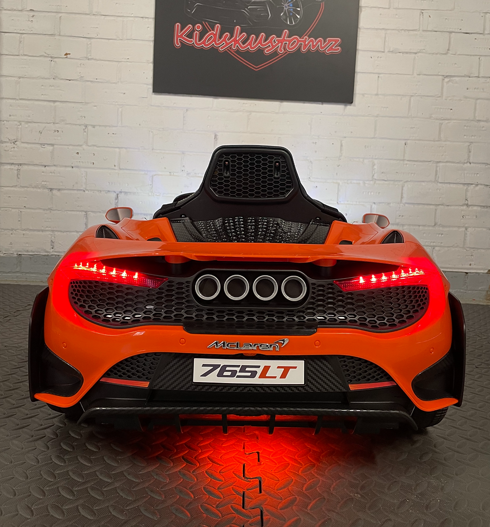Thumbnail: Mclaren 765LT Orange- 12V Electric Ride On