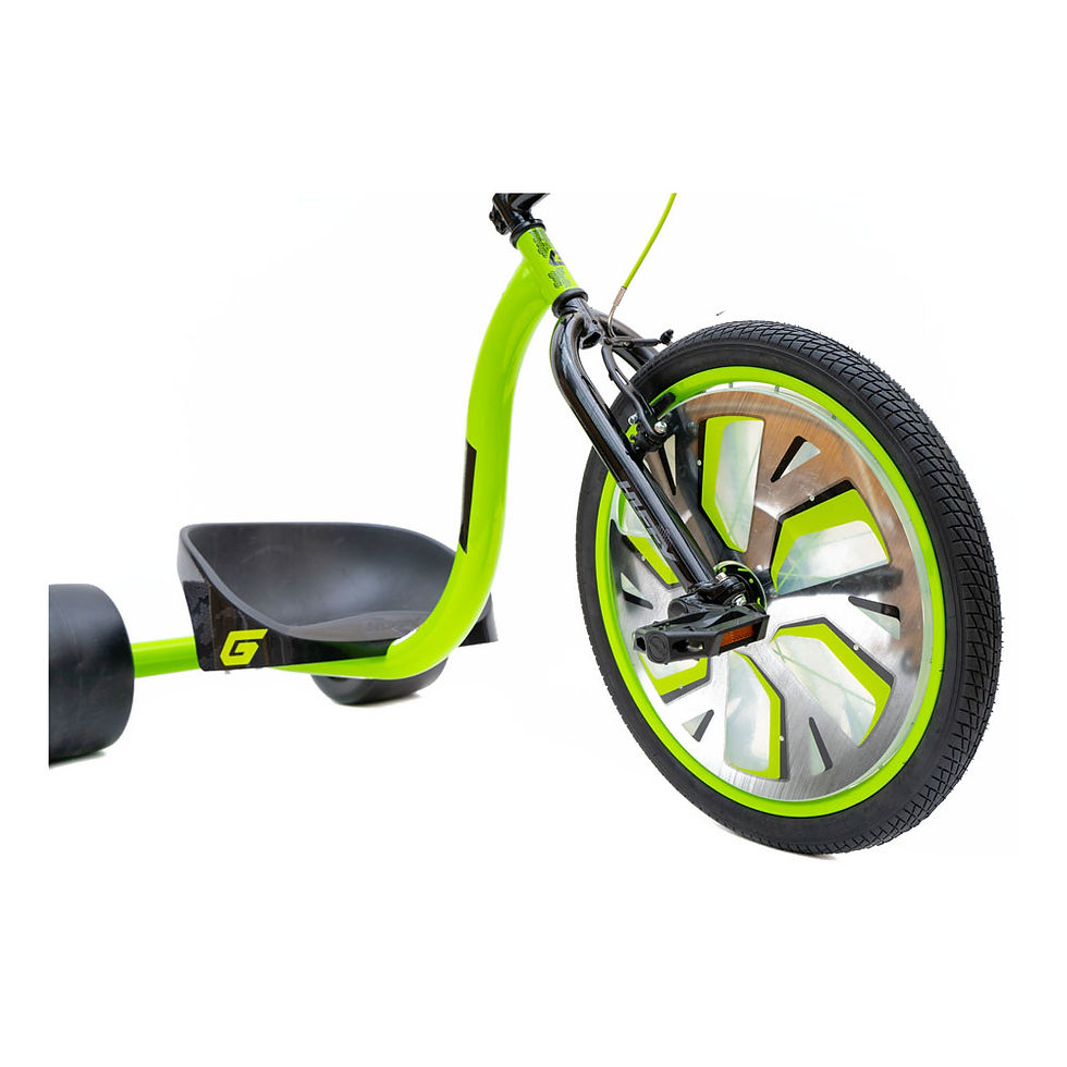 Thumbnail: HUFFY Green Machine Slider Children's Trike, Black/Green (98421)