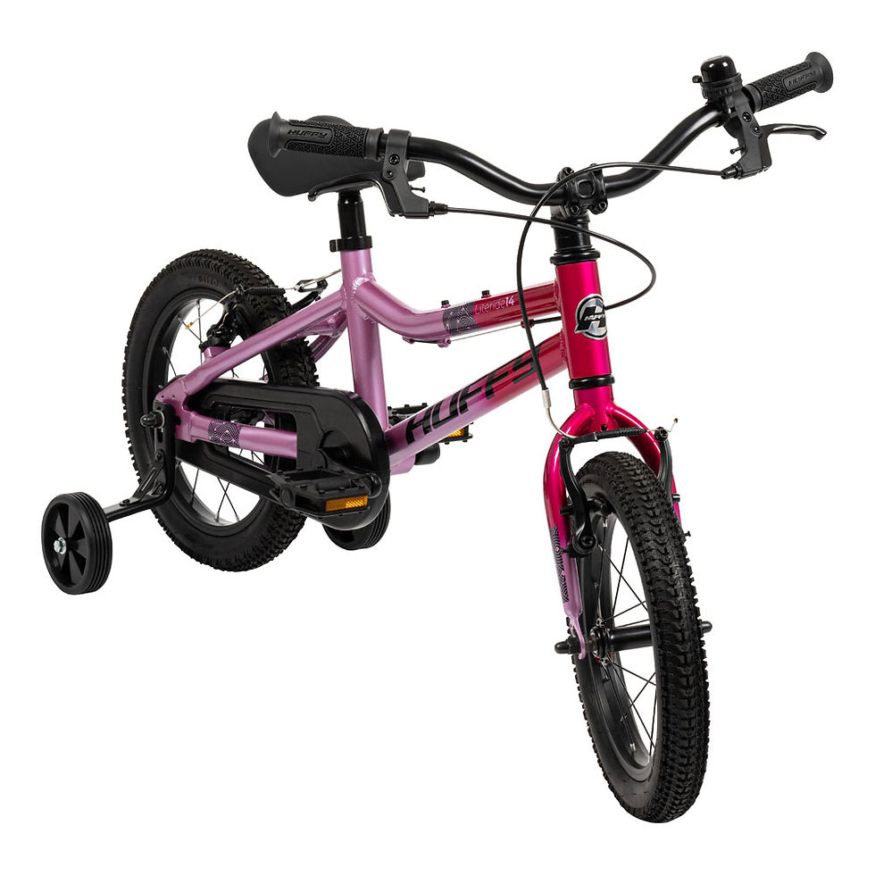 Thumbnail: HUFFY Literide 14in Single-Speed Bubblegum Pink Children's Bike (24215W)