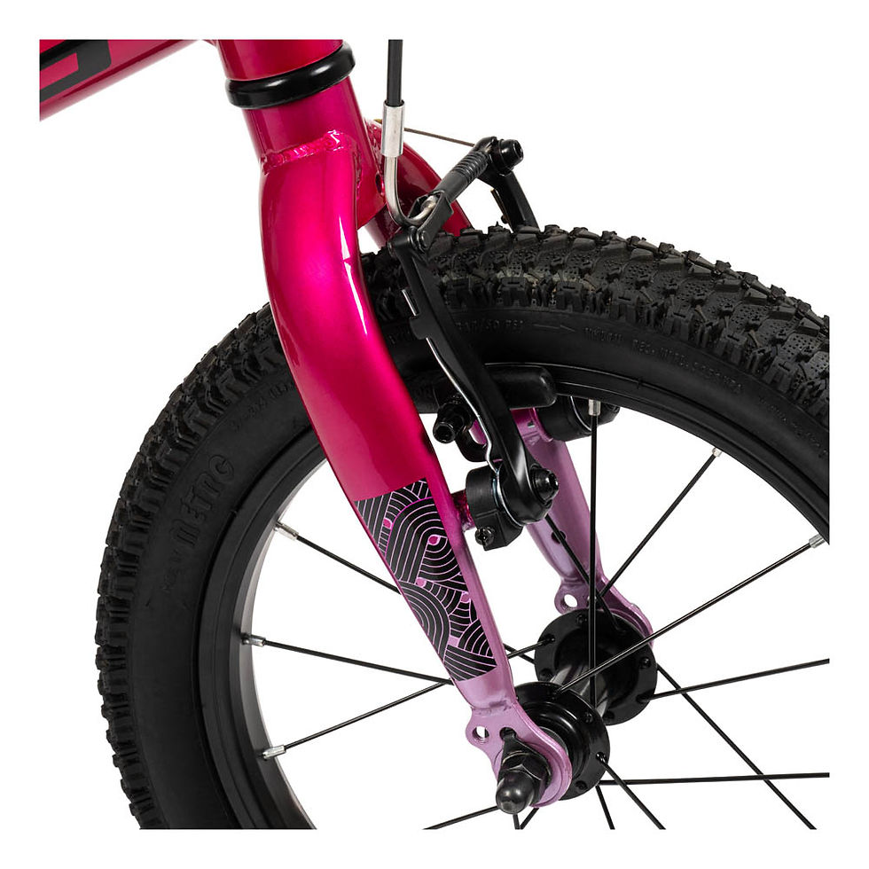 Thumbnail: HUFFY Literide 14in Single-Speed Bubblegum Pink Children's Bike (24215W)