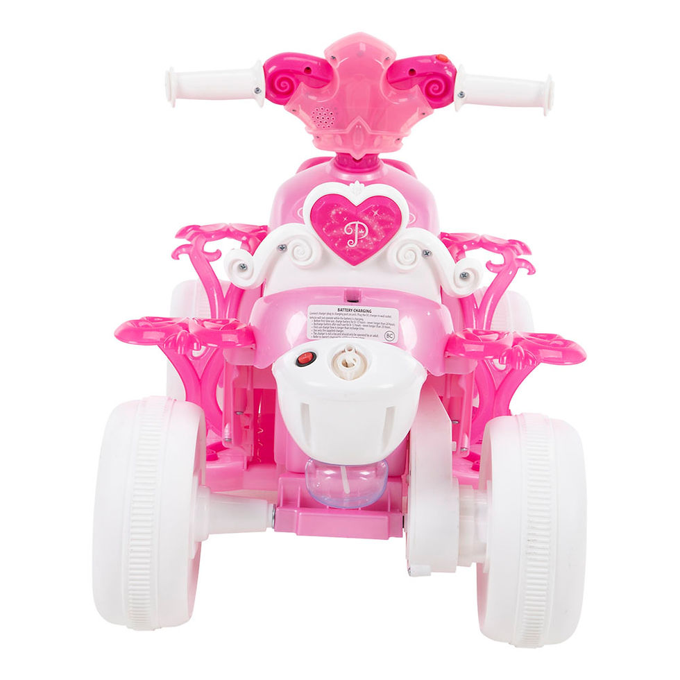 Thumbnail: HUFFY Disney Princess Bubble Quad Electric Children's Ride-on (19239W)