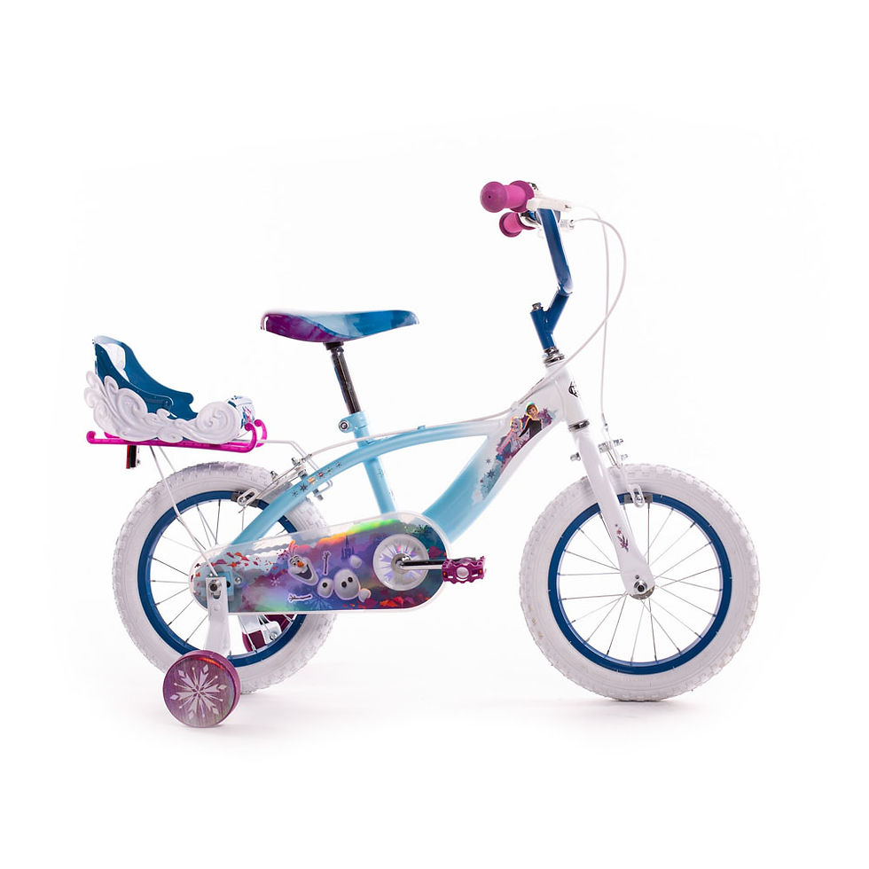Thumbnail: HUFFY Disney Frozen 14-inch Children's Bike, Multi-colour (24971W)