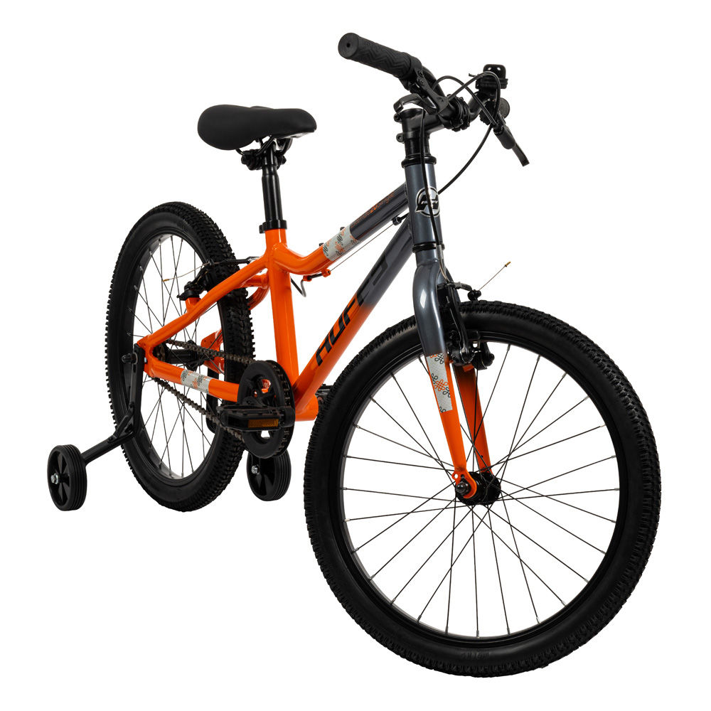HUFFY Literide 20in Single-Speed Tangerine Orange & Pebble Grey Children's Bike