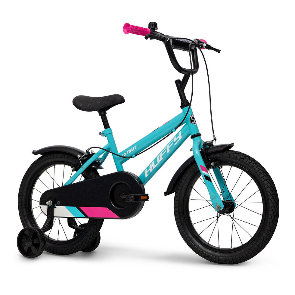 Thumbnail: HUFFY So Sweet 16-inch Single Speed Pool Blue Children's Bike (21835W)