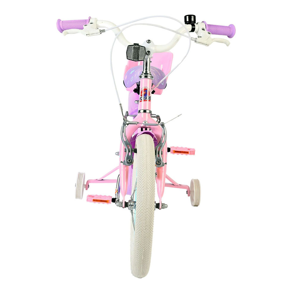 Thumbnail: VOLARE Olivia Pink 16-Inch Girls Children's Bike (51615)