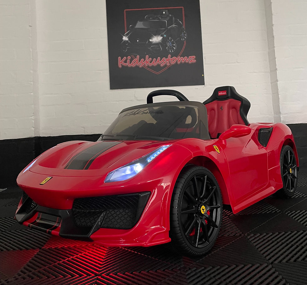 Thumbnail: Ferrari 488 Pista- 12V Electric Ride On