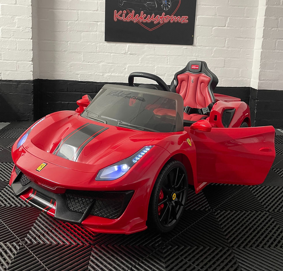 Thumbnail: Ferrari 488 Pista- 12V Electric Ride On