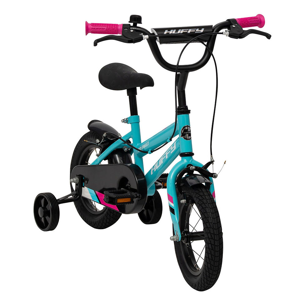 Thumbnail: HUFFY So Sweet 12-inch Single Speed Pool Blue Children's Bike (22055W)