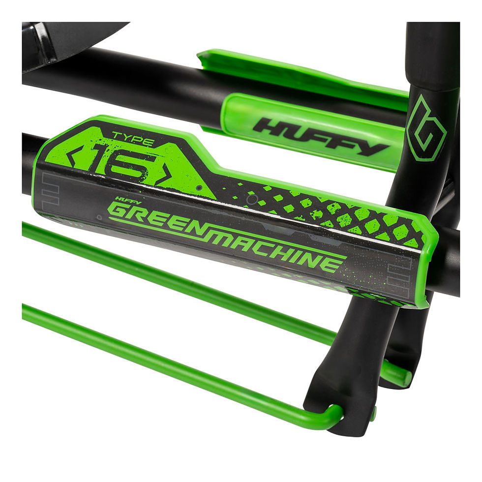 Thumbnail: HUFFY Green Machine 16-inch Children's Trike, Black/Green (98364)