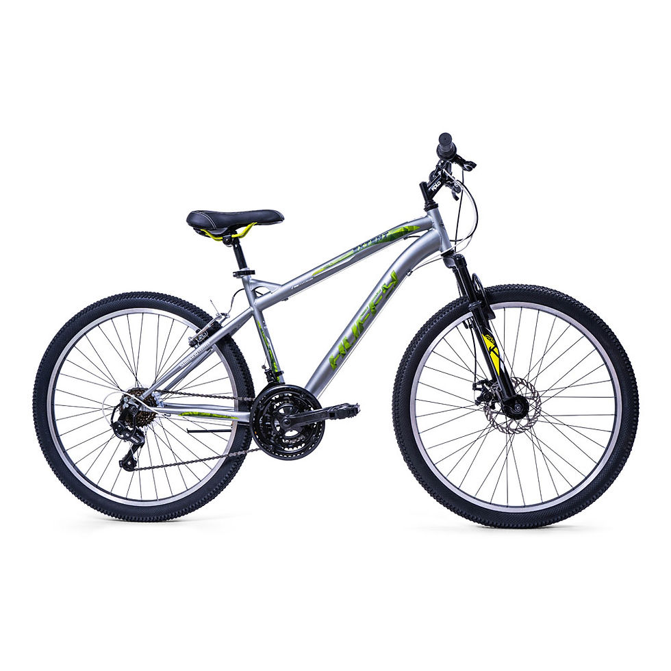 Thumbnail: HUFFY Extent 26-inch 18-Speed Matte Gunmetal Hardtail Mountain Bike (66340W)
