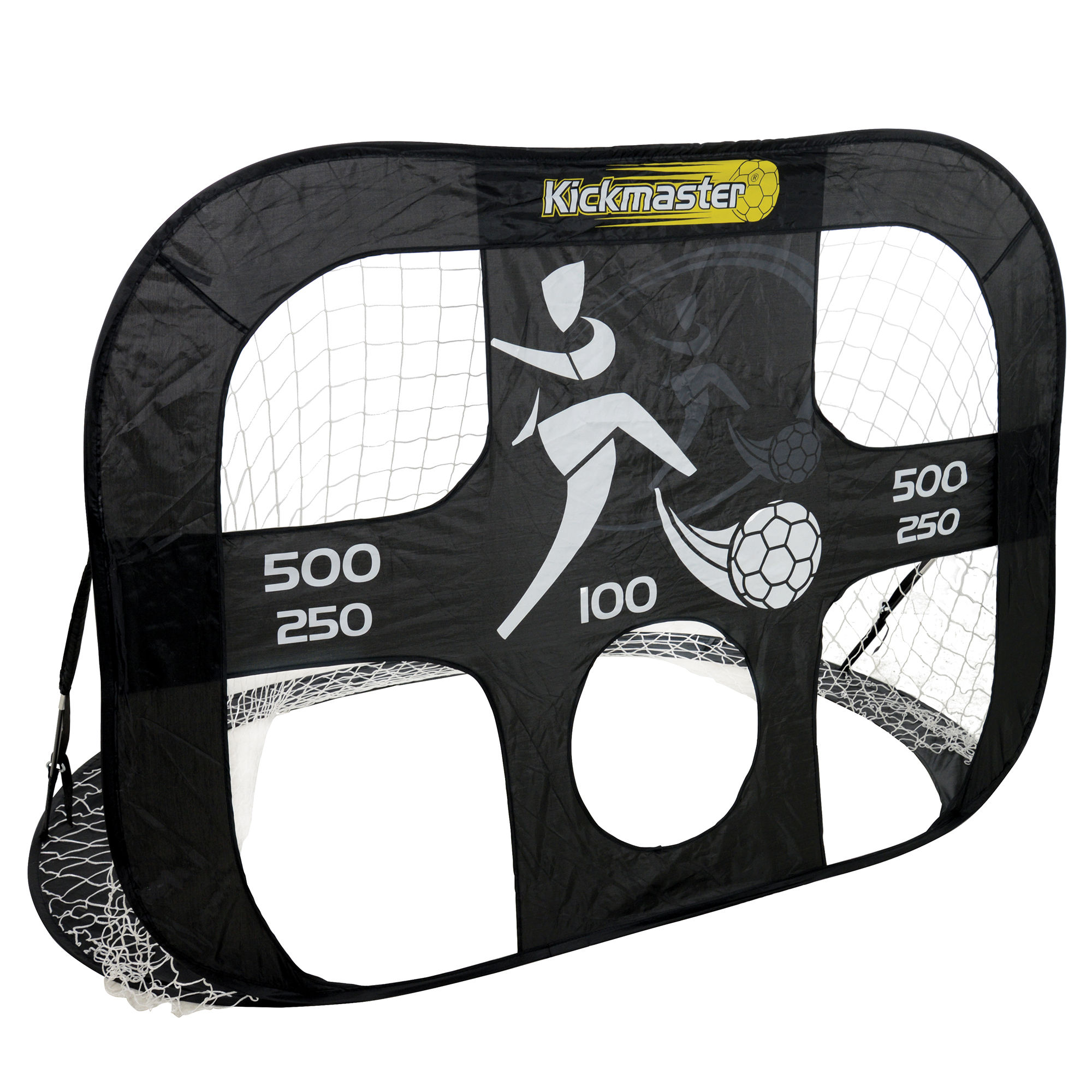 Kickmaster Large Quick Up Goal & Target Shot