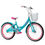 Thumbnail: HUFFY Girly Girl 20-inch Single Speed Aqua Blue Children's Bike - 23275W