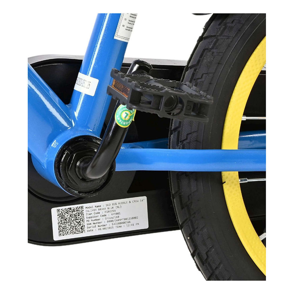 Thumbnail: RUBBLE & CREW 14-Inch Boys Children's Bike (41405UK)