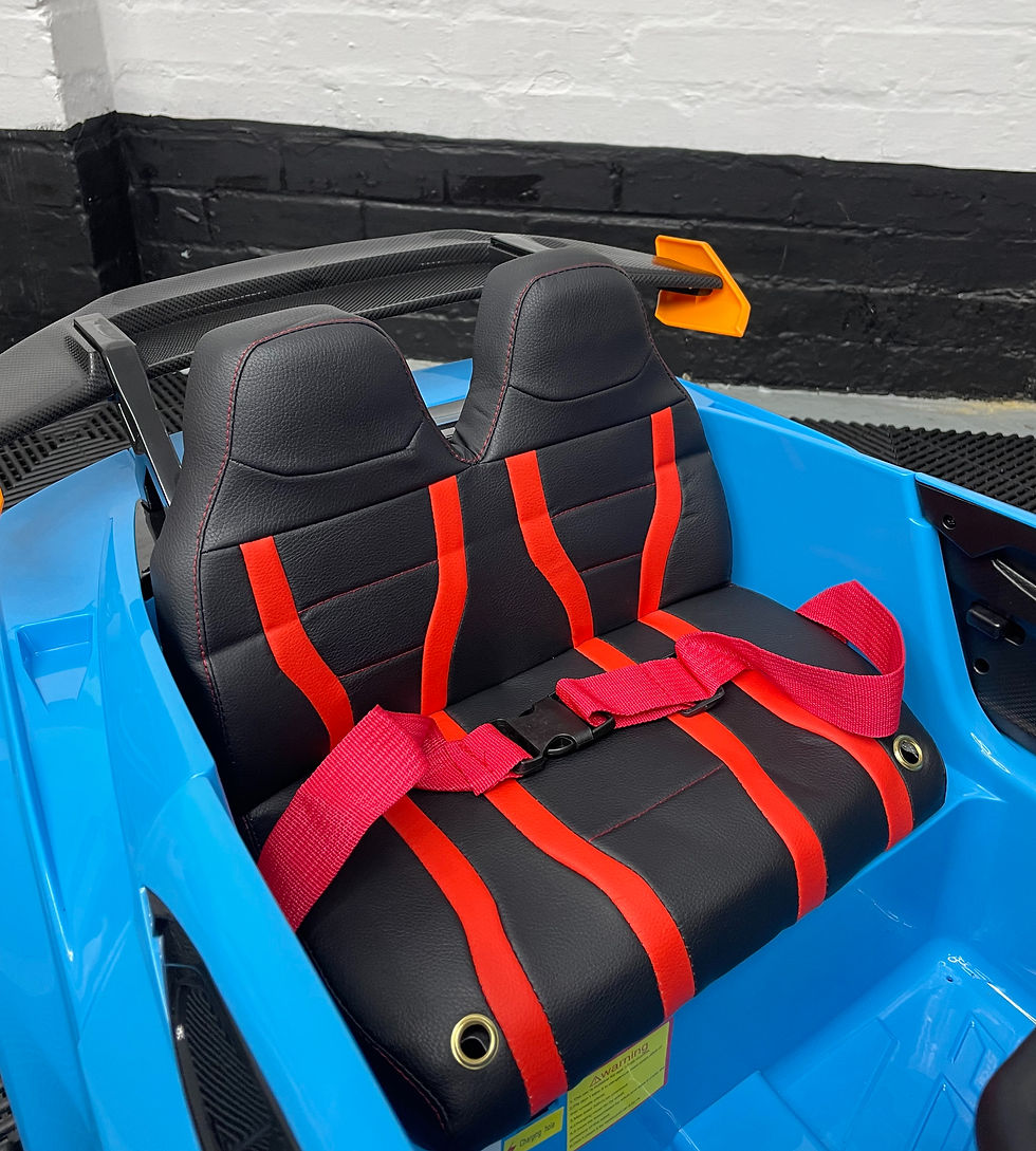 Thumbnail: Lamborghini Huracàn STO Drift Car Blue - 24V Electric ride on