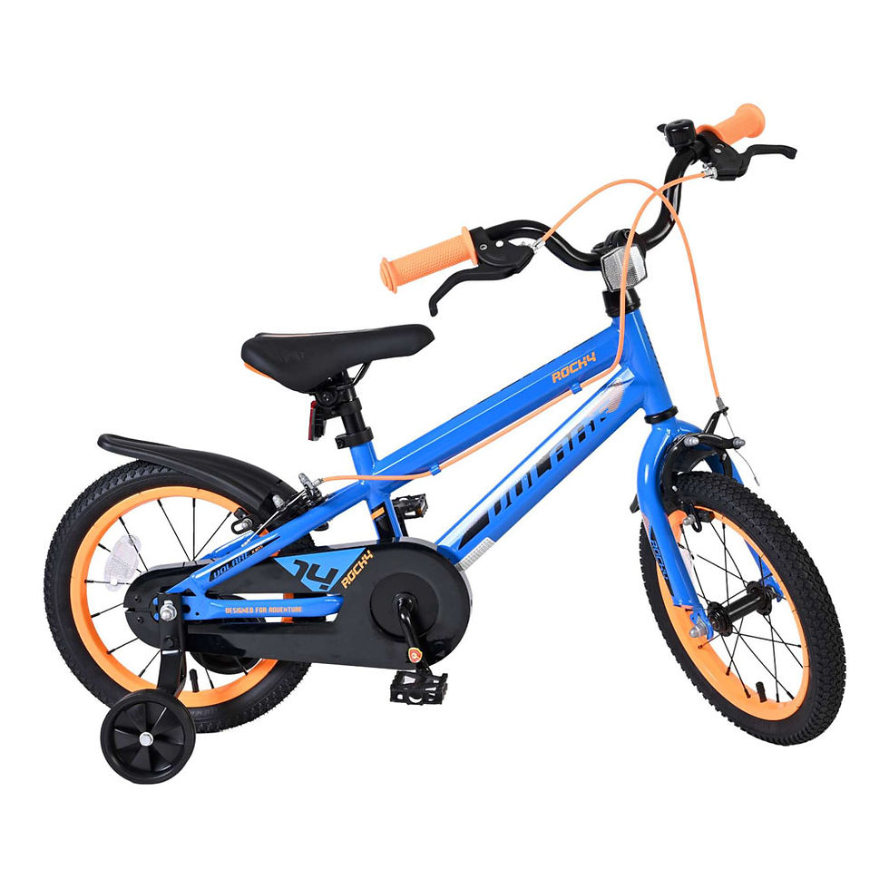 Thumbnail: VOLARE Rocky Blue 14-Inch Boys Children's Bike (51479)