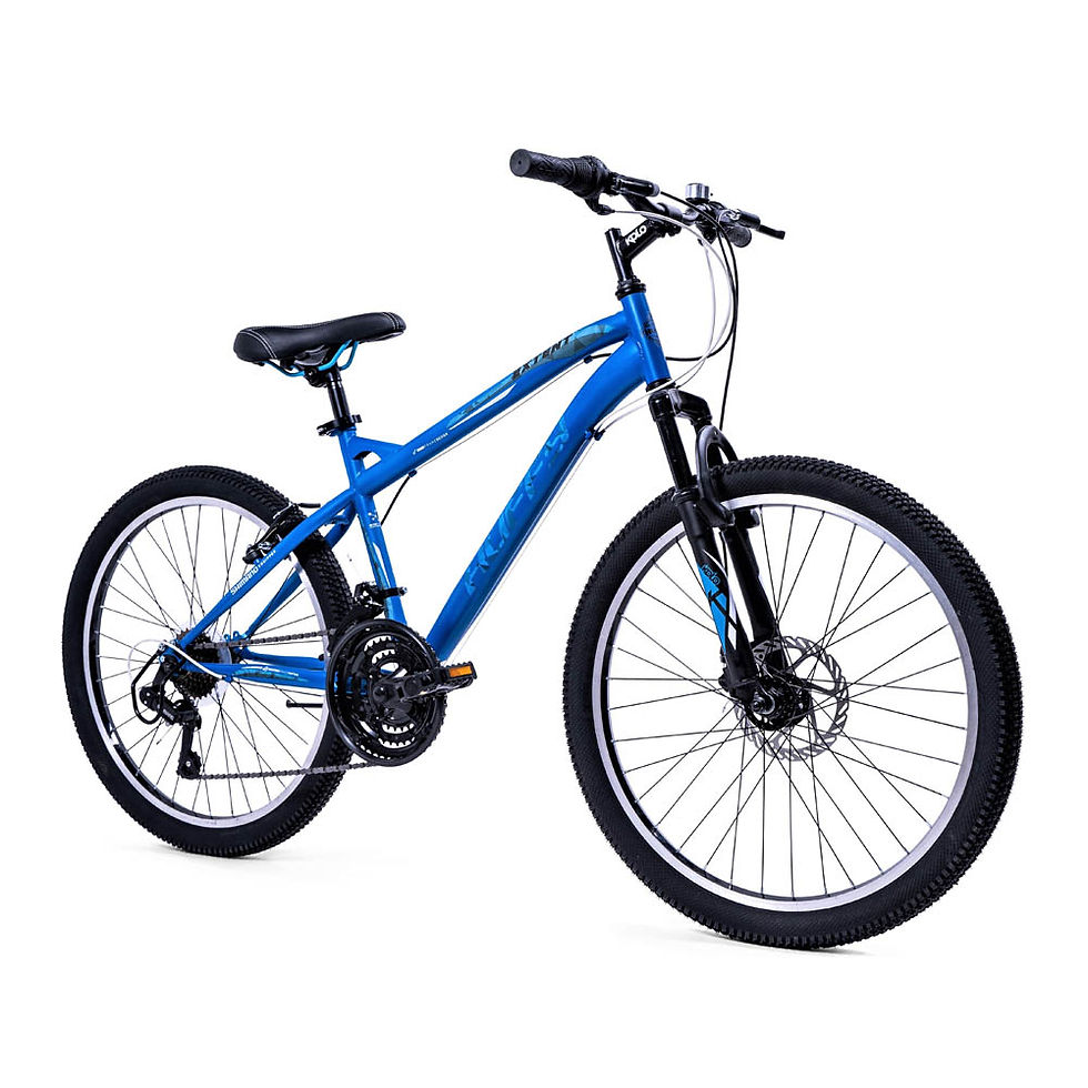 Thumbnail: HUFFY Extent 24-inch Cobalt Blue Children's Mountain Bike (64349W)