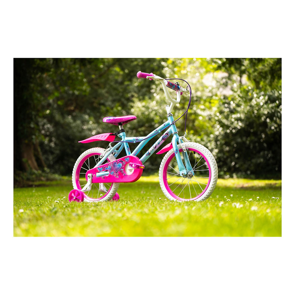 Thumbnail: HUFFY So Sweet 16-inch Sky Blue Children's Bike (21110W)