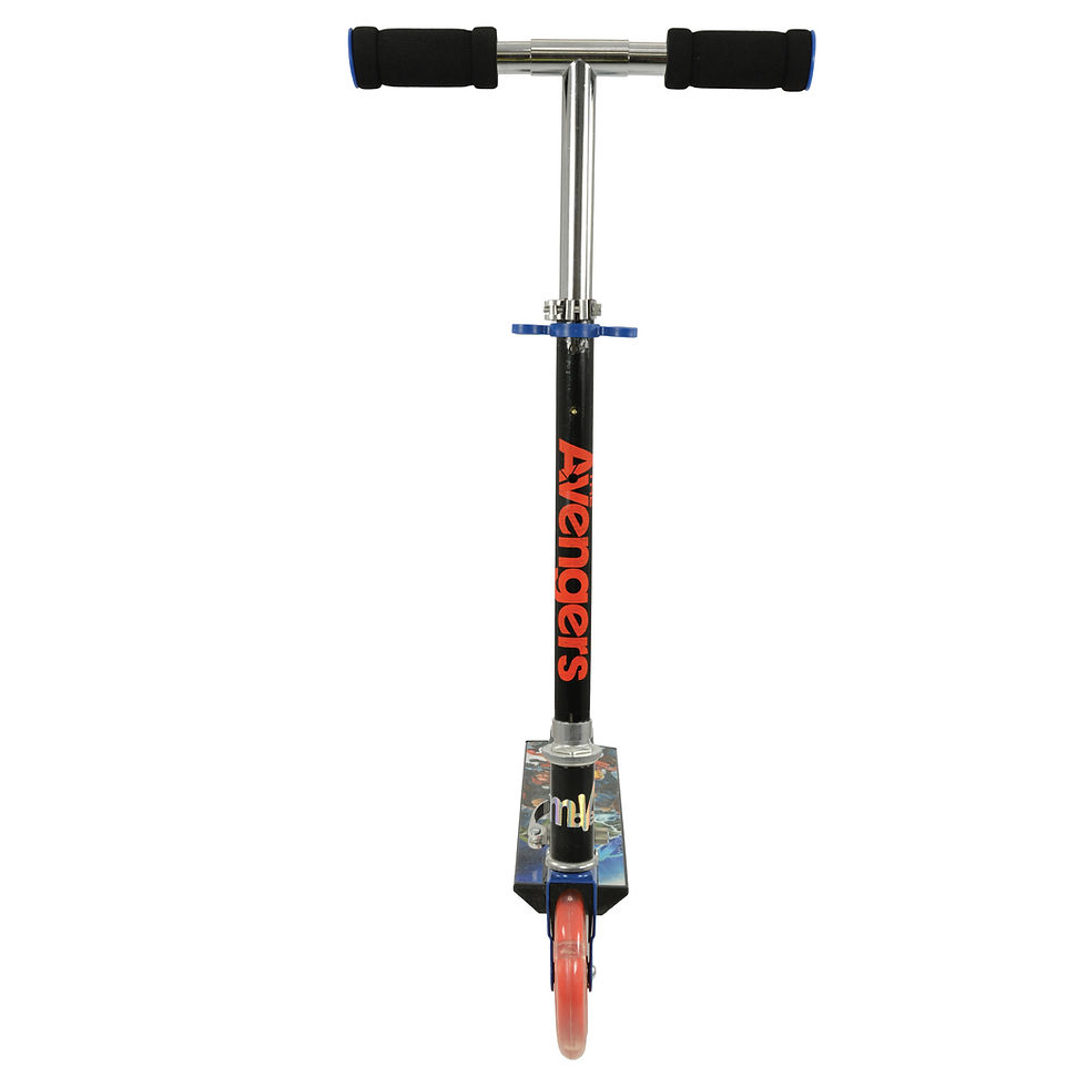 Thumbnail: Avengers Folding Inline Scooter- With Light Up Wheels