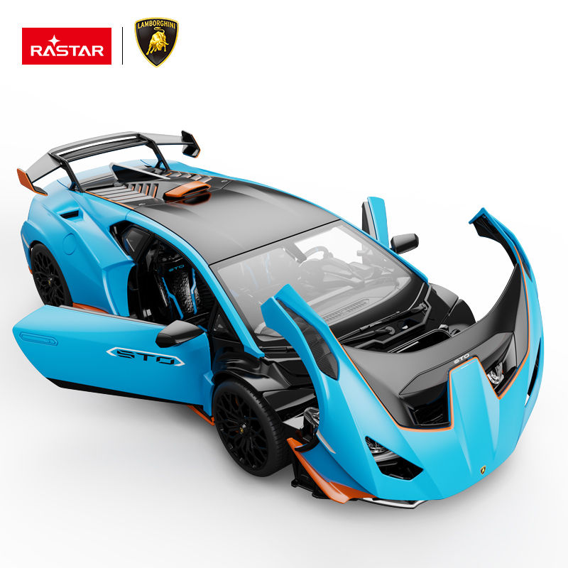 Thumbnail: Lamborghini Huracan STO Blue- Remote Control 1:14 Model
