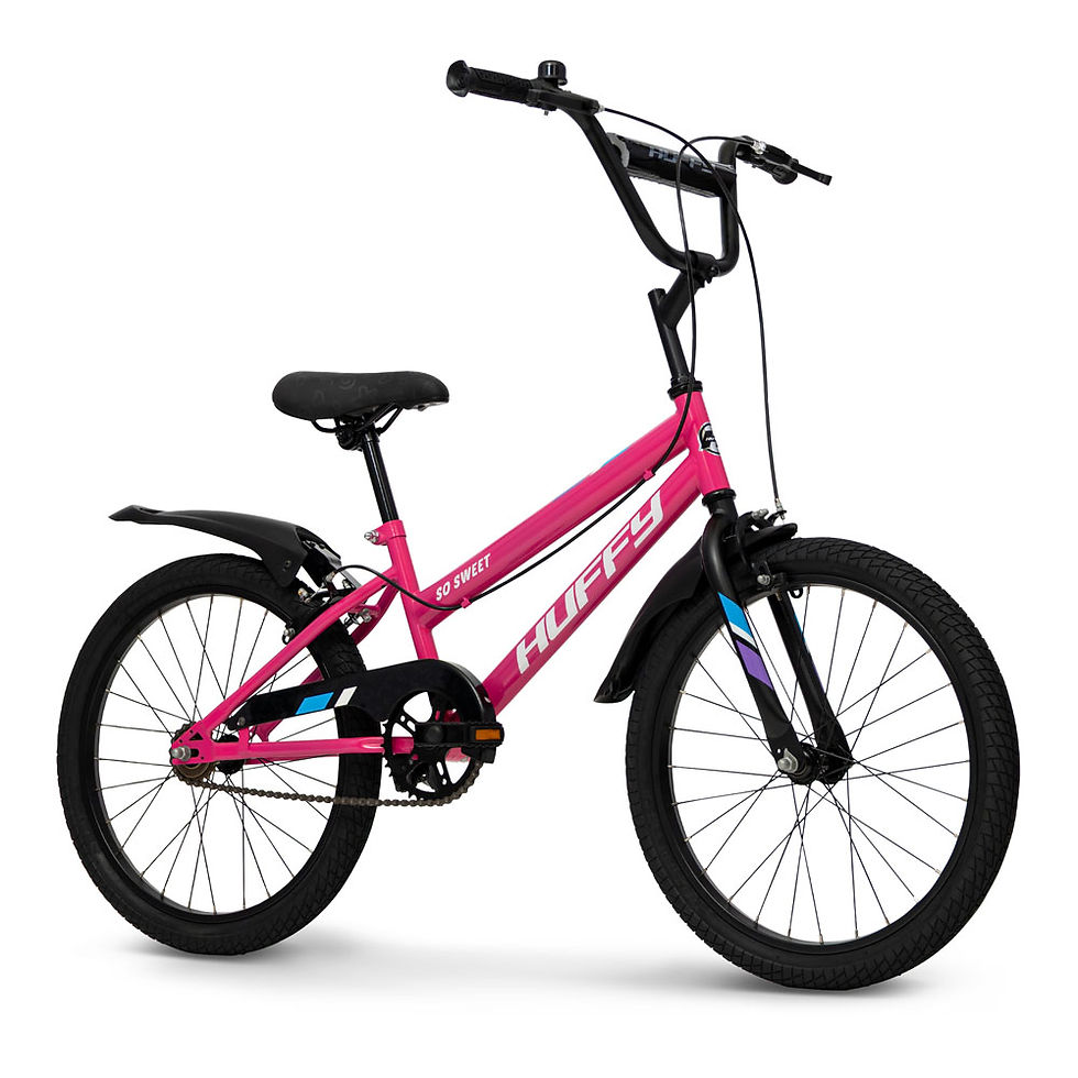 Thumbnail: HUFFY So Sweet 20-inch Single Speed Rose Pink Children's Bike (23355W)