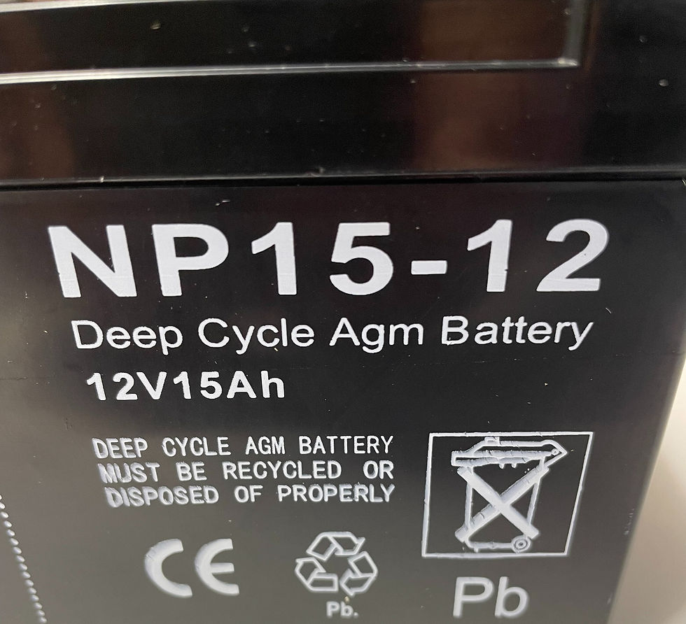 Thumbnail: 12V 15AH- Battery