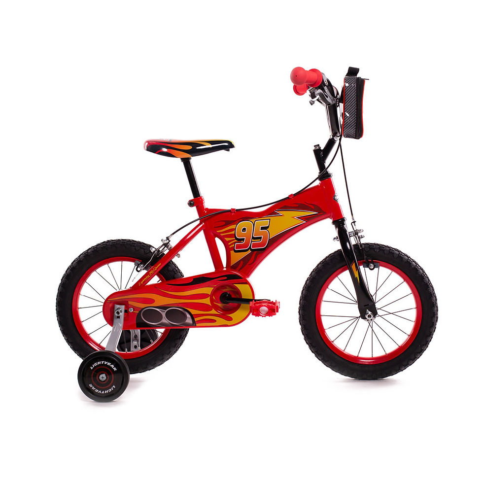 Thumbnail: HUFFY Disney Cars 14-inch Children's Bike, Red/Black (24441W)