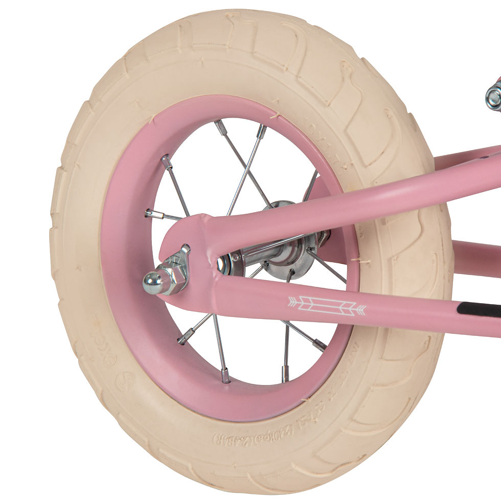 Thumbnail: HUFFY Vintage 10-inch Dusted Pink Balance Bike - 27294W