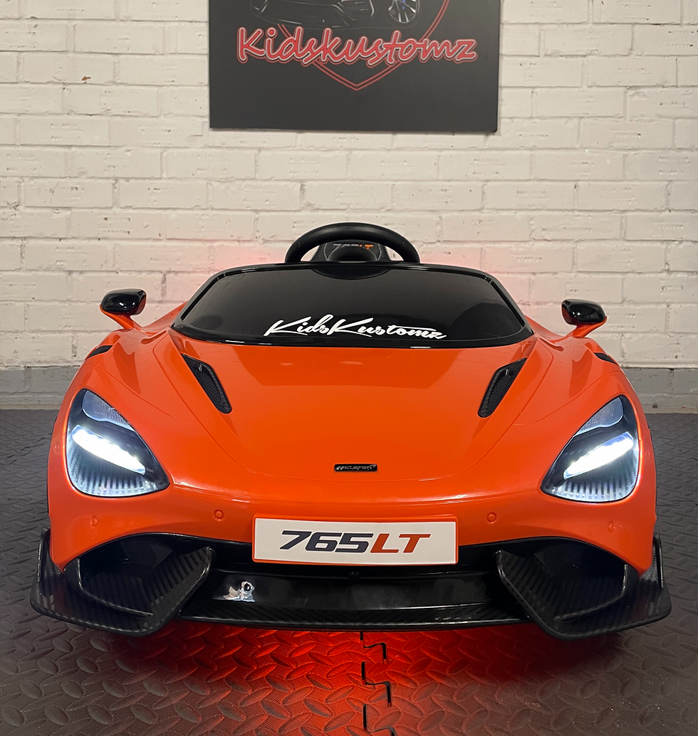 Thumbnail: Mclaren 765LT Orange- 12V Electric Ride On