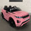 Thumbnail: Range Rover Evoque Pink- 12V Electric ride on