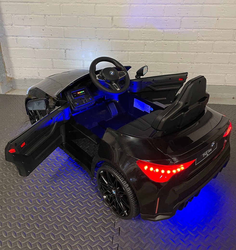 Thumbnail: BMW M4 Competition Black- 12V Electric Ride On