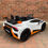 Thumbnail: Lamborghini Huracán STO Drift Car White- 24V Electric ride on