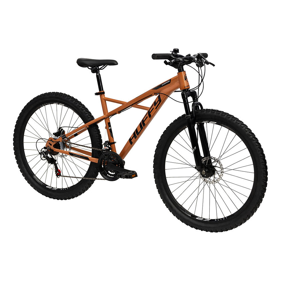 Thumbnail: HUFFY Korros 27.5-Inch 21-Speed Bronze Hardtail Mountain Bike (26722W)